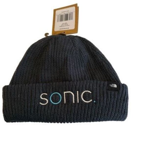 NEW The North Face Gray SONIC Beanie OS, Cozycore, Outdoors - Picture 1 of 11